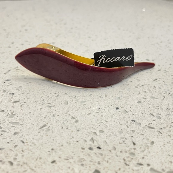 FICCARE Maximas Silky Hair Clip Burgundy L main image 8